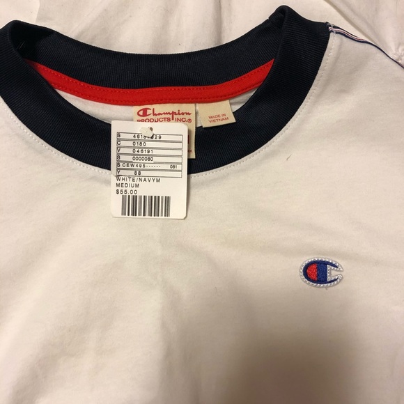 Champion White T-Shirt - Picture 2 of 2